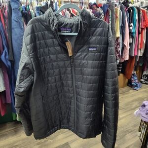 Patagonia Men's Nano Puff Lightweight Jacket (Forge Grey, 2XL)